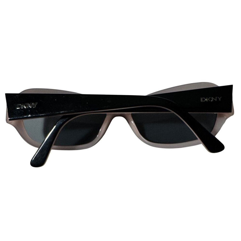 DKNY Womens Eyeglasses DY4009 54-16 130 FRAME ONLY Black & Pink Rectangle Italy - Picture 2 of 12